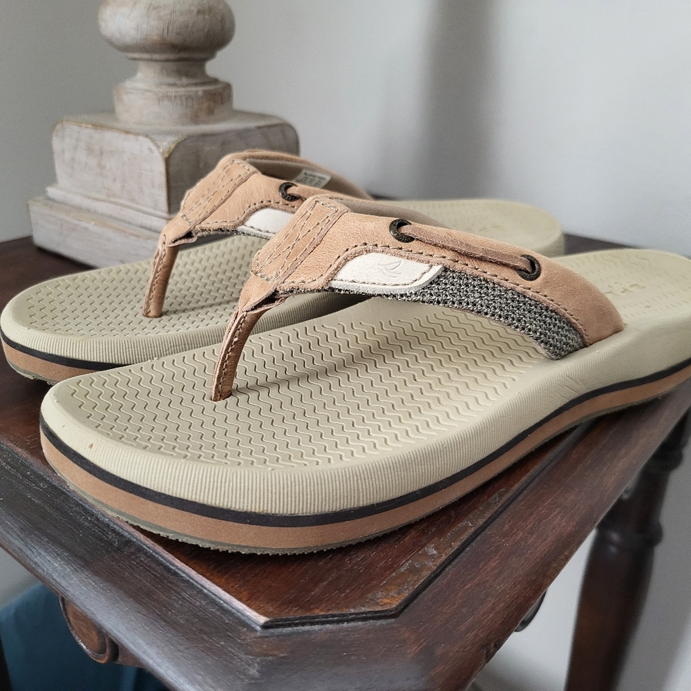Sperry Top-Sider Youth Bluefish Thong Flip Flops